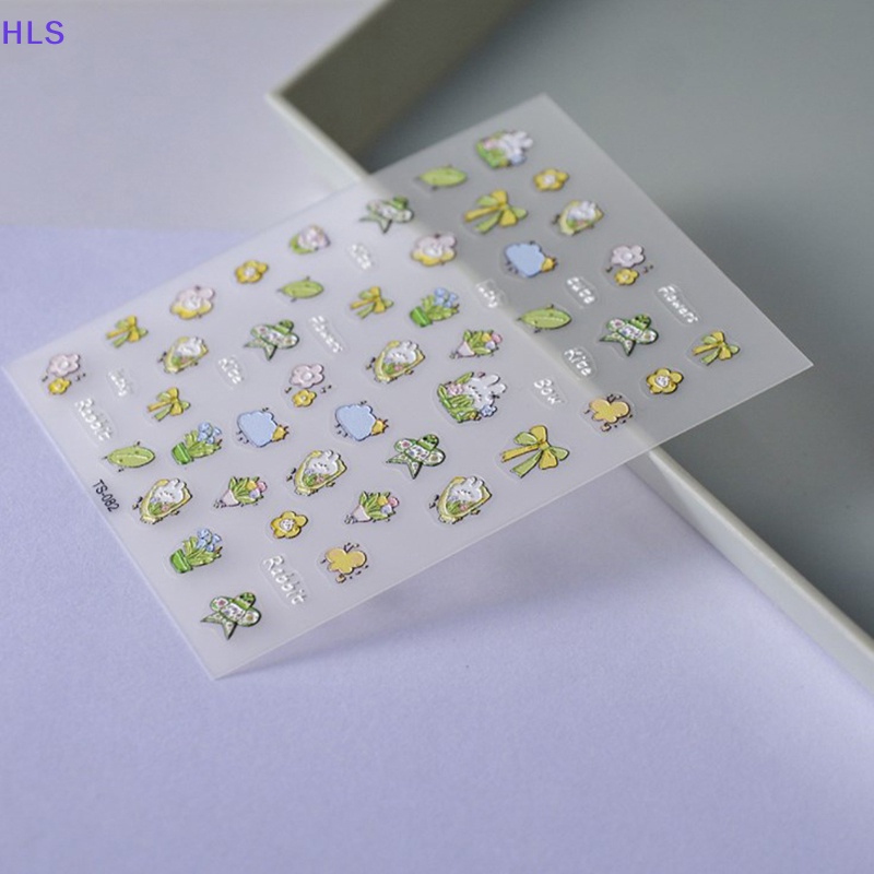 1 Tấm Hình Dán Trang Trí Móng Tay Phong Cách Bohemia