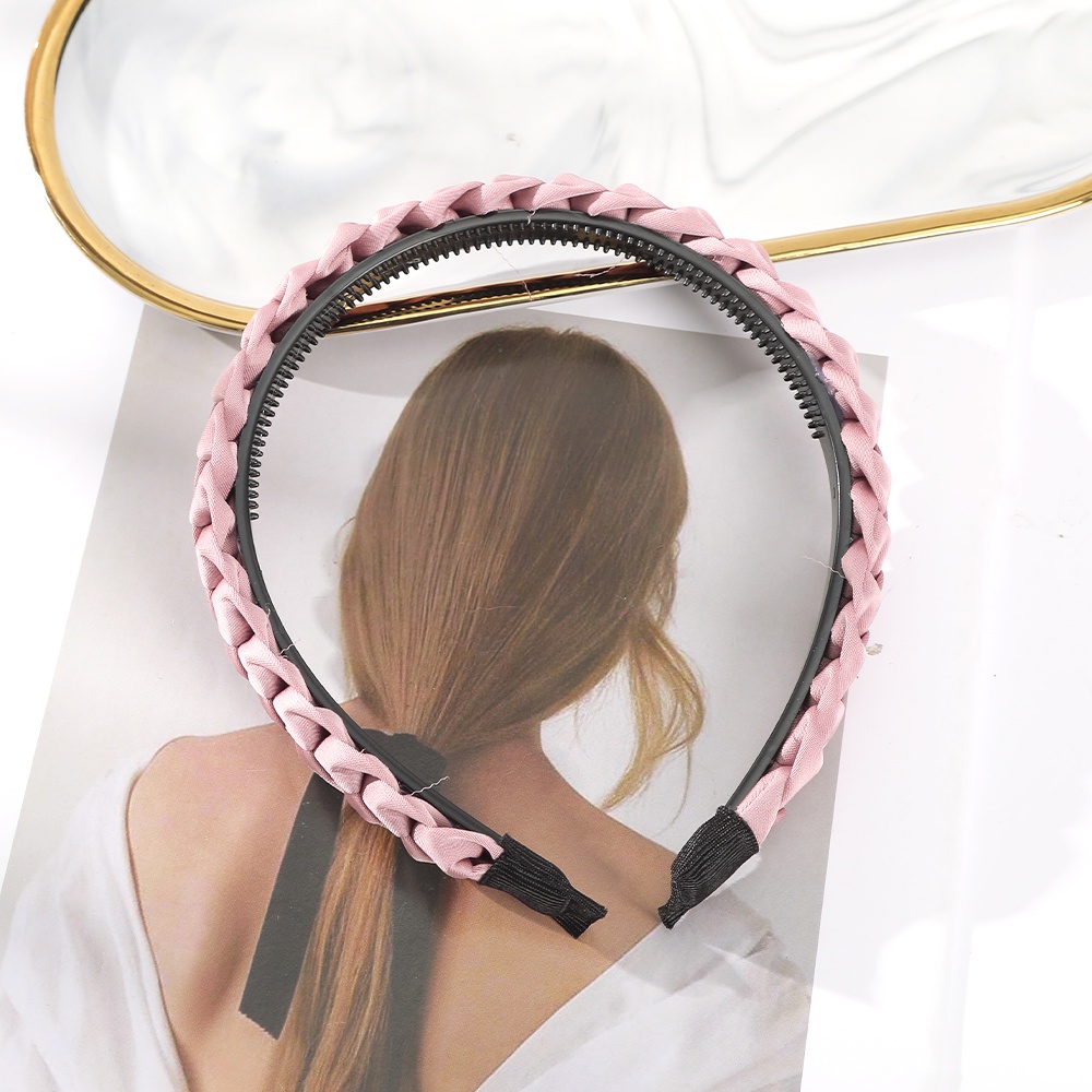 Dây Buộc Tóc Trang Trí Ruy Băng Lưới Thắt Bím Phong Cách Hàn Quốc Thời Trang Cho Nữ