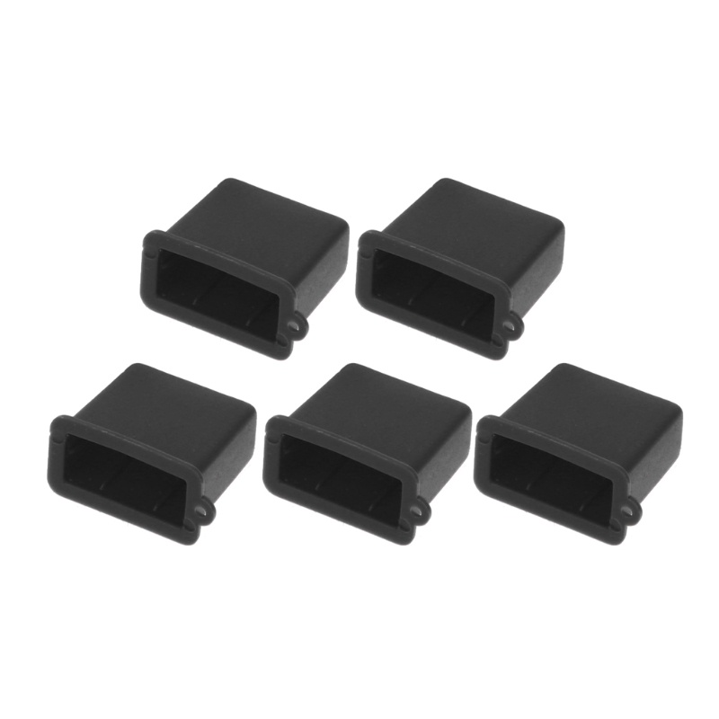 Kiki 5pcs usb type a male anti-dust plug stopper cap cover protector