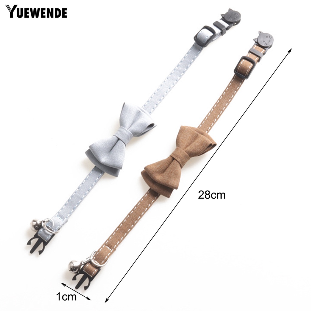 Vòng Cổ Hình Nơ Có Thể Tháo Rời Cho Thú Cưng