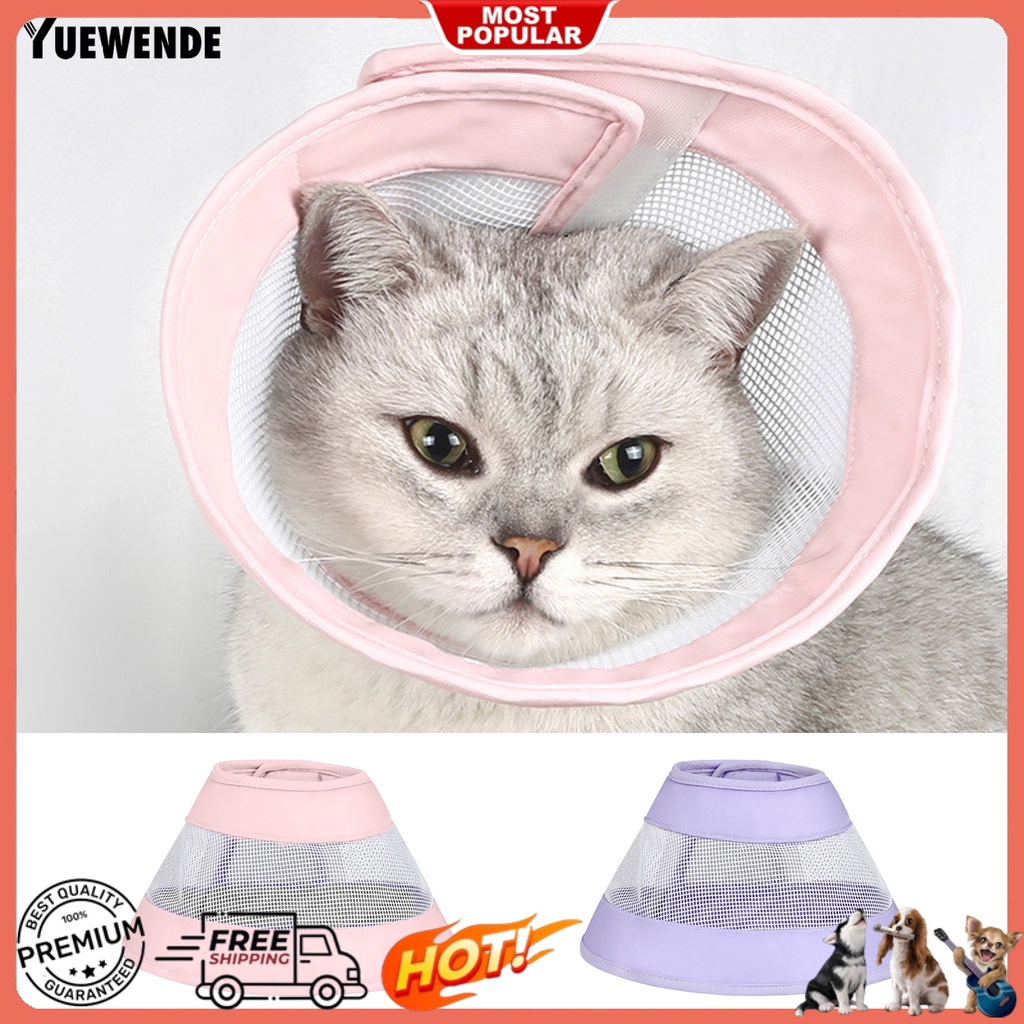 Vòng Cổ Cotton Mềm Mại Thoáng Khí Chống Trầy Xước Cho Thú Cưng