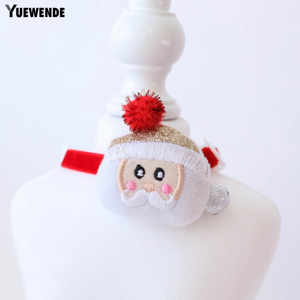 Yq.e Vòng Cổ Gắn Chuông Trang Trí Giáng Sinh Thân Thiện Với Da Cho Thú Cưng