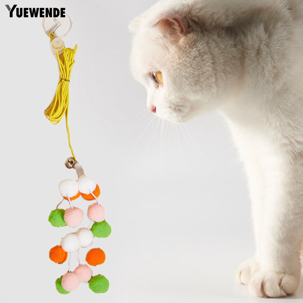 Đồ Chơi Hình Sâu Bướm Có Giác Hút Độ Co Giãn Cao Cho Mèo Cưng