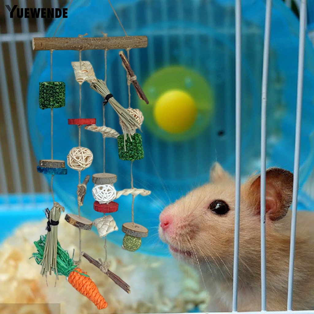 Yq.e Đồ Chơi Nhai Gặm Chống Trầy Xước Trọng Lượng Nhẹ Huấn Luyện Cho Thú Cưng Hamster