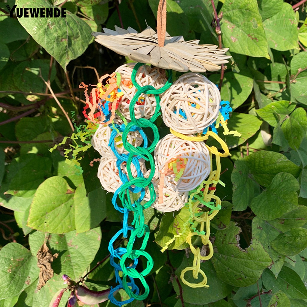 Đồ Chơi Treo Cho Vẹt Cưng Nhai Thỏa Thích Vui Nhộn