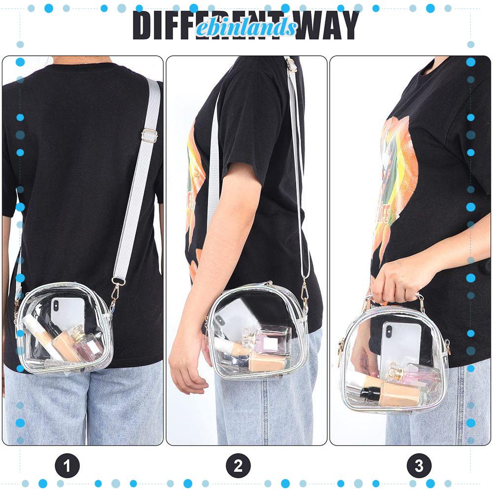 Ba Lô Mini Trong Suốt Phong Cách Châu Âu