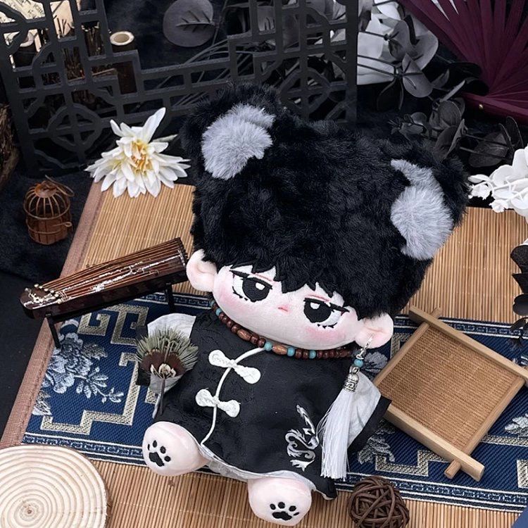 Bộ Quần Áo Hán Phục Bằng Vải Cotton 20cm Phong Cách Trung Hoa Dành Cho Búp Bê Em Bé Không Đóng Băng Hàng Có Sẵn Miễn Phí Vận Chuyển