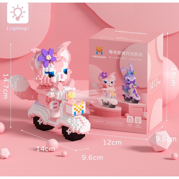 Đồ chơi Cá voi phi hành gia lắp ráp siêu đẹp - Hàng chính hãng Block Toys - Cho bé trai gái