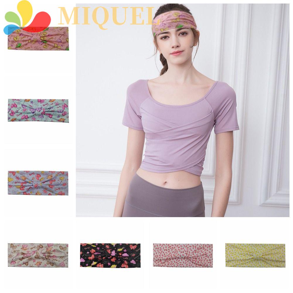 Băng Đô Thể Thao Bản Rộng Chống Trượt Thấm Hút Mồ Hôi