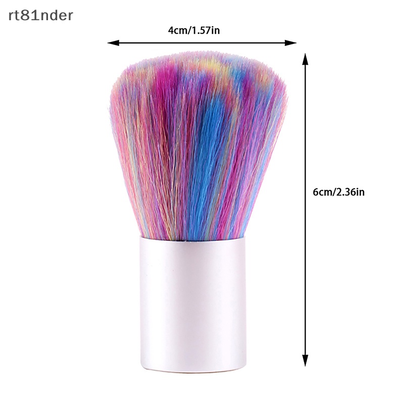 Cọ Phủi Bụi Làm Sạch Móng Tay Gel UV Mềm Mại rt