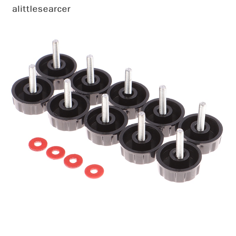 Set 10 Nắp Vít Bằng Nhựa Cho Tay Cầm Máy Câu Cá Tiện Dụng