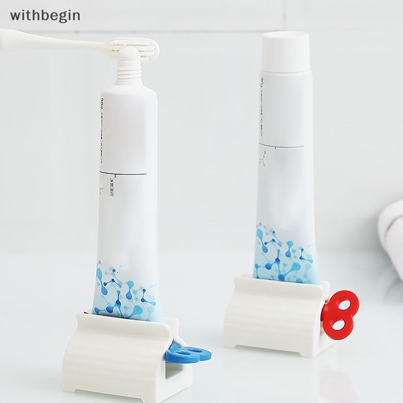 Giá Đỡ Dụng Cụ Nặn Kem Đánh Răng Dạng Đứng Tiện Dụng Cho Phòng Tắm