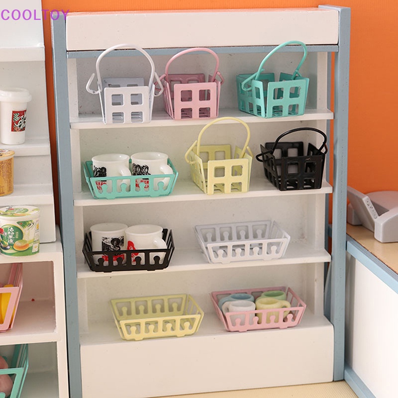 Giỏ Đựng Rau Củ Quả Mini Tỉ Lệ 1: 12 Trang Trí Nhà Búp Bê