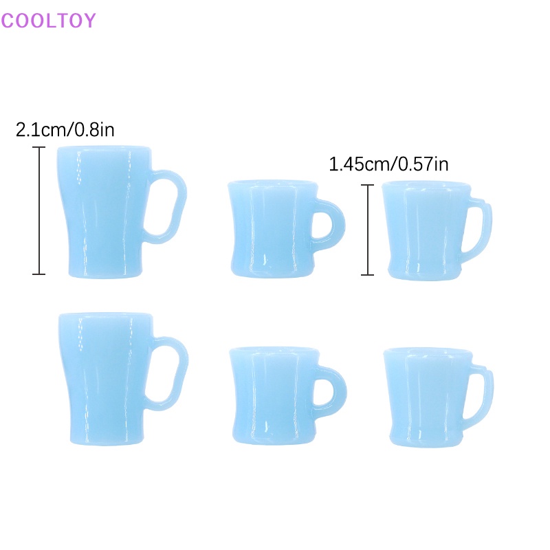 1 Bộ Tách Uống Nước 1: 6 Dùng Trang Trí Nhà Búp Bê