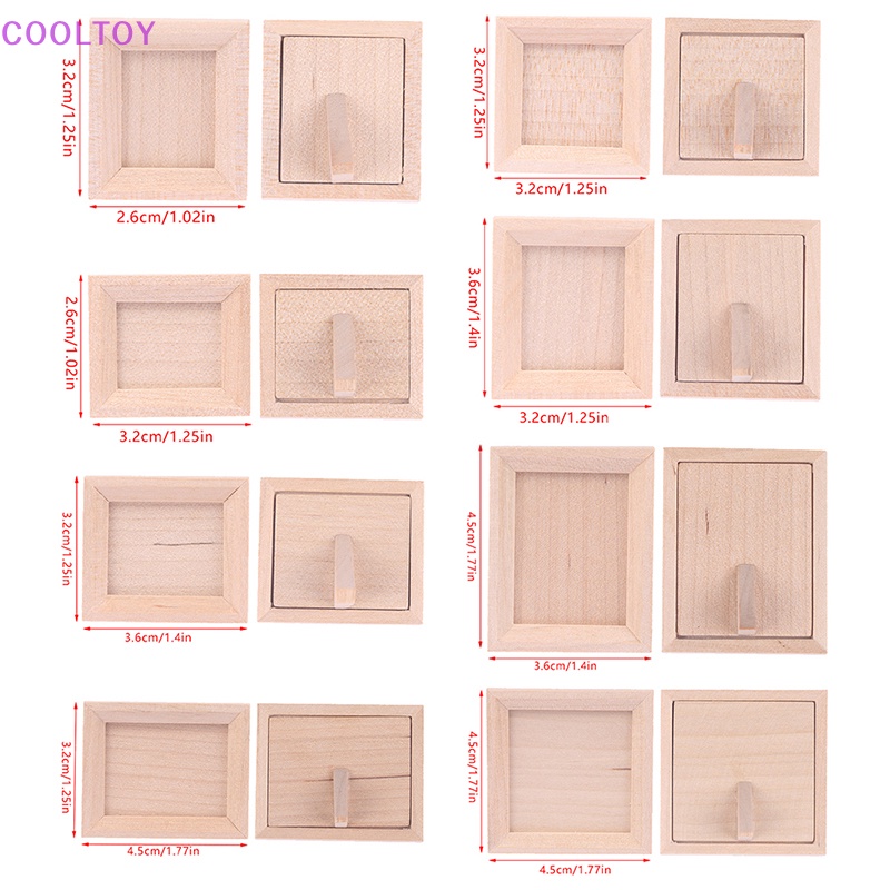 1 Bộ Khung Ảnh 1: 12 Dùng Trang Trí Nhà Búp Bê