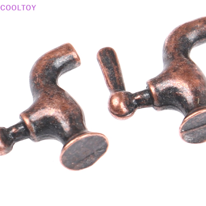 Bộ 4 Vòi Nước Kim Loại 1: 12 Trang Trí Nhà Búp Bê