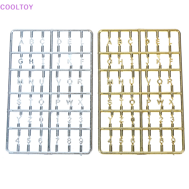 Cooltoy Mô Hình Chữ Cái / Số Mini Trang Trí Nhà Búp Bê Tỉ Lệ 1: 12