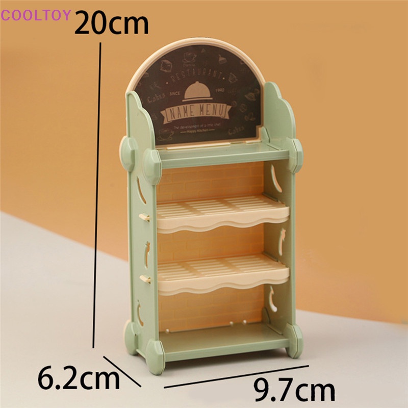 Cooltoy Mô Hình Kệ Để Đồ Ăn Tỷ Lệ 1: 12 Trang Trí Nhà Búp Bê