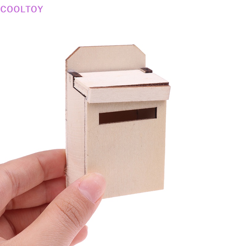 Bộ Cửa Gỗ Mini 1 / 12 Dùng Trang Trí Nhà Búp Bê DIY