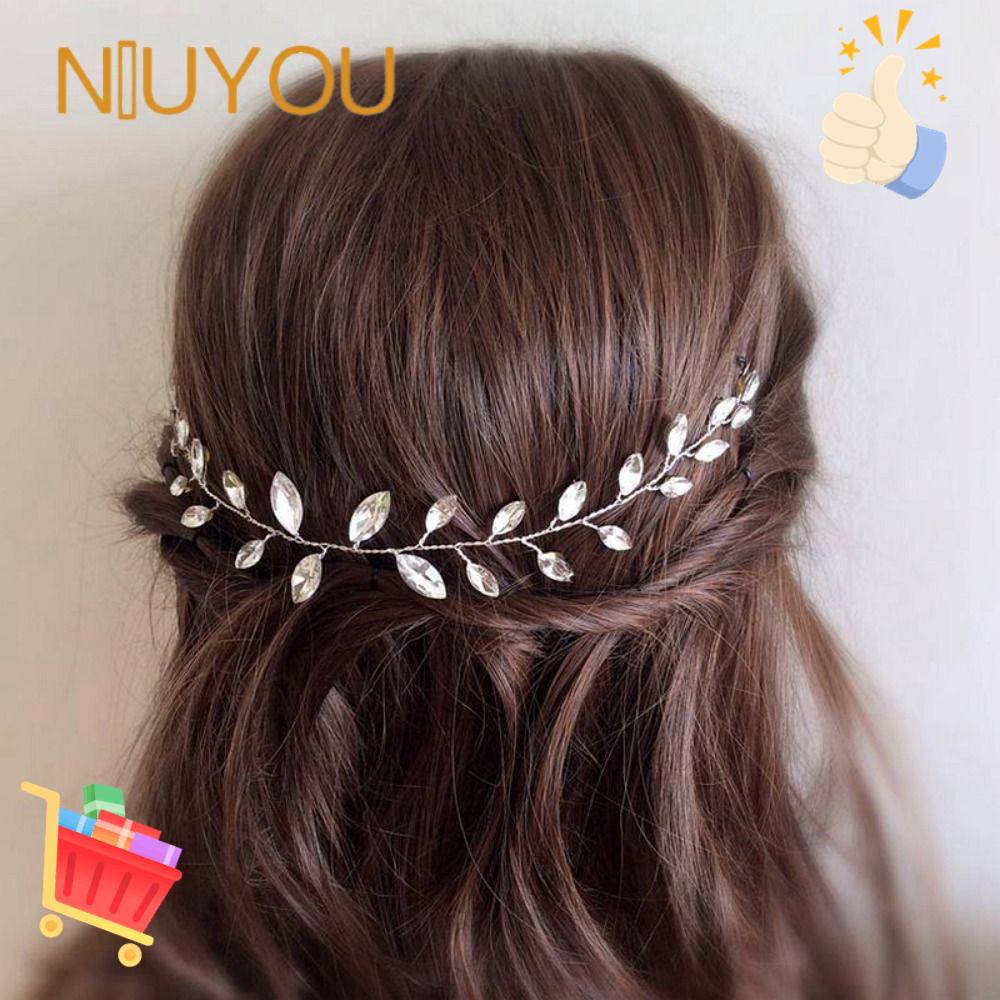 Băng Đô Hoa Cài Tóc Thời Trang Cho Cô Dâu