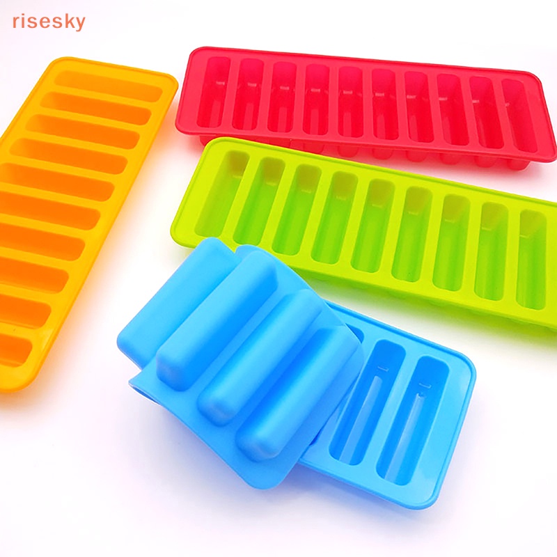 Khuôn Silicone Làm Đá 10 Ô Phù Hợp Cho Mùa Hè