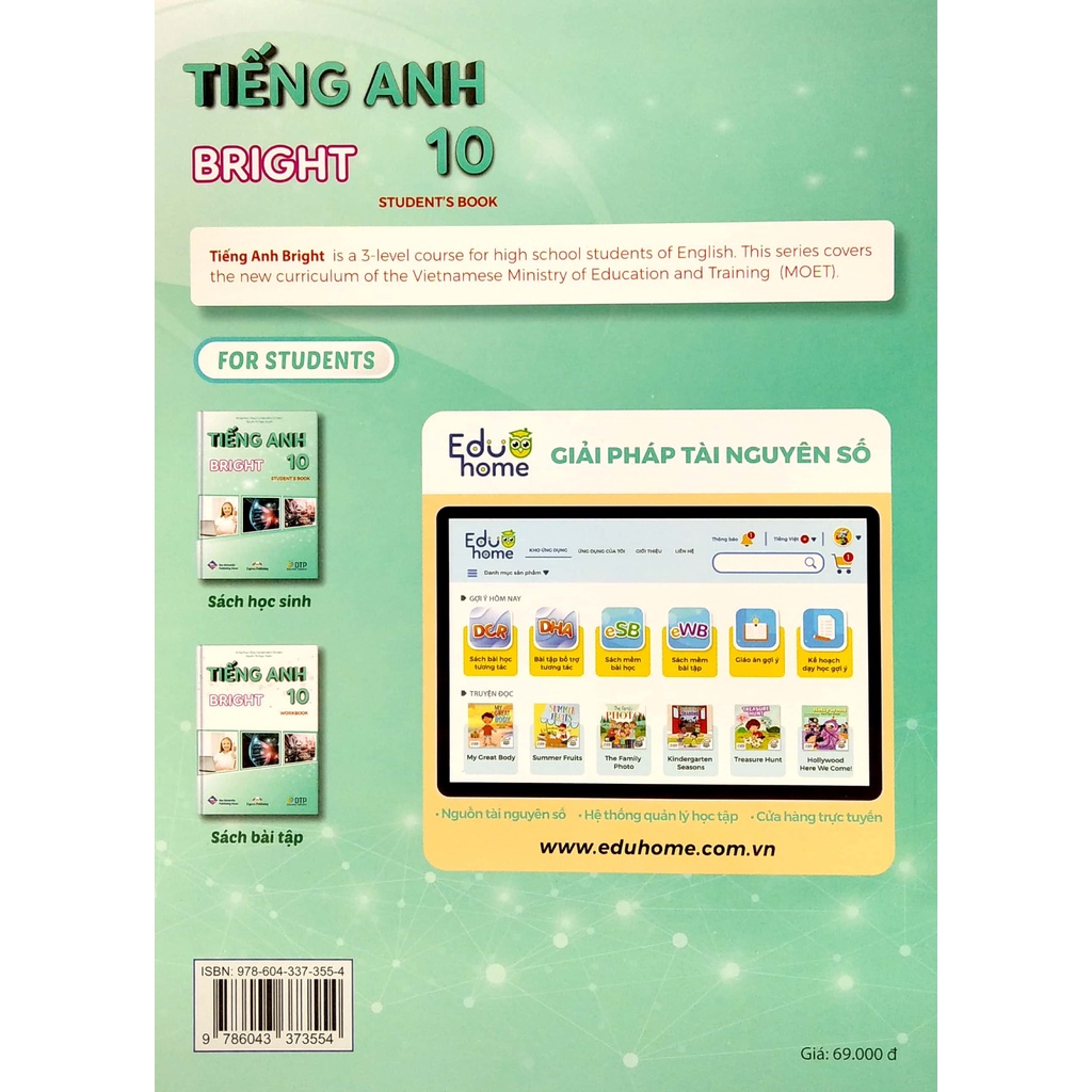 Sách Tiếng Anh 10 Bright - Student's Book