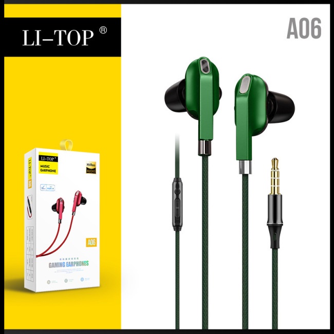 Tai Nghe Nhét Tai Zevaret A06 Chống Ồn Có Micro Dành Cho Điện Thoại