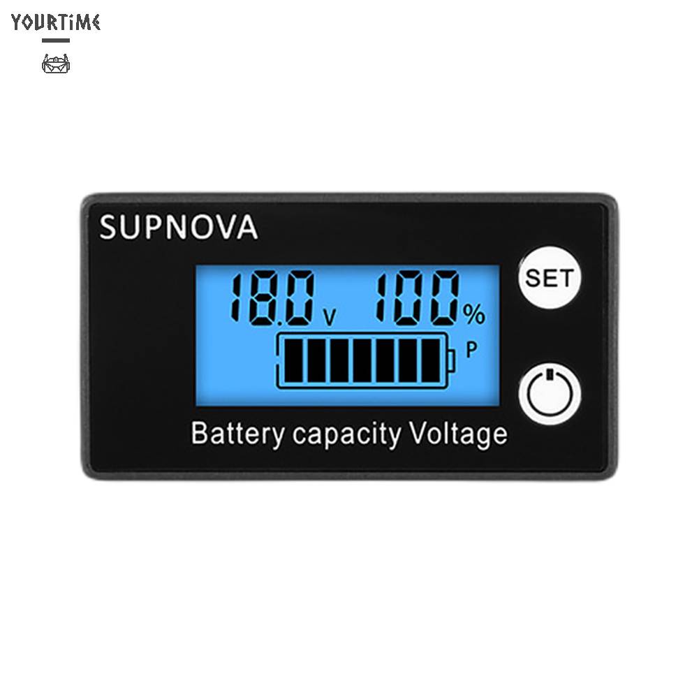 Vôn Kế Thông Minh Hiển Thị LCD DC 8V-100V