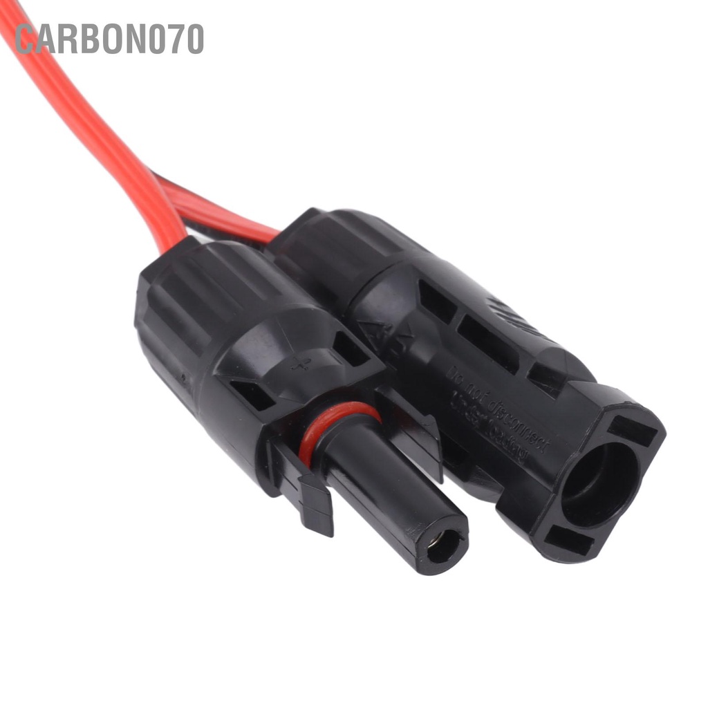 Carbon070 Dây cáp năng lượng mặt trời mở rộng PVC Bộ điều hợp dây với đầu nối nam nữ