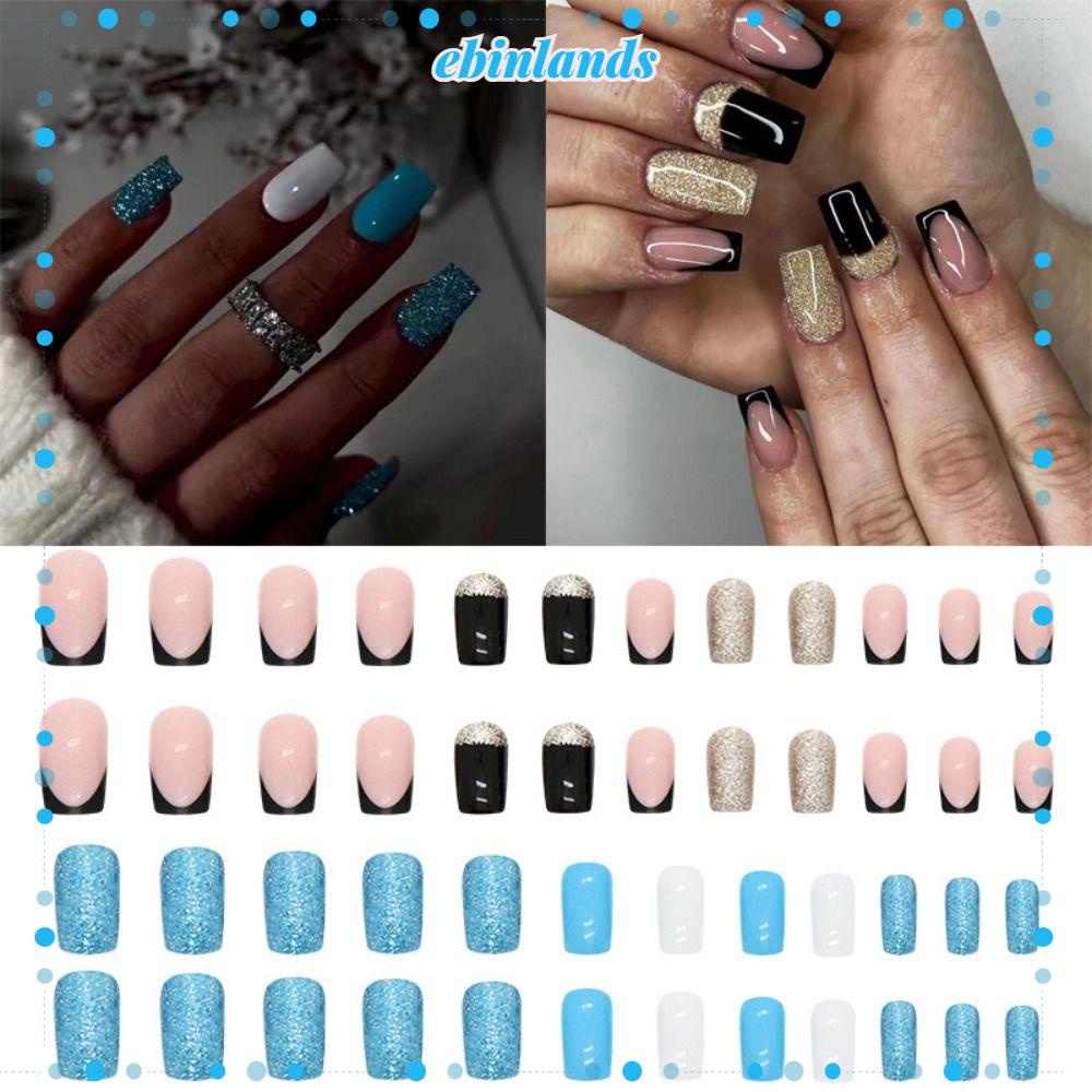 Bộ Móng Tay Giả Che Phủ Toàn Diện Có Thể Tháo Rời DIY