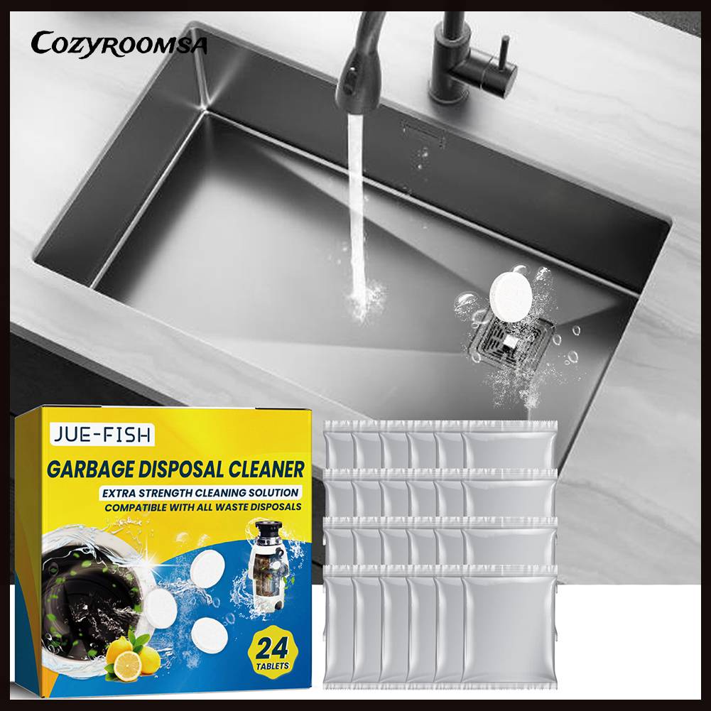 Set 24 Viên Khử Mùi Cho Bồn Rửa Chén