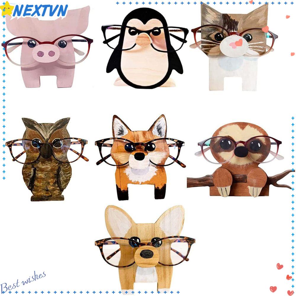 Giá Đỡ Mắt Kính Bằng Gỗ Hình Động Vật Độc Đáo