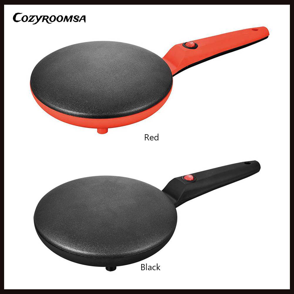 Máy Làm Bánh Crepe Bằng Điện Có Tay Cầm Thoải Mái Tiện Dụng Cho Nhà Bếp