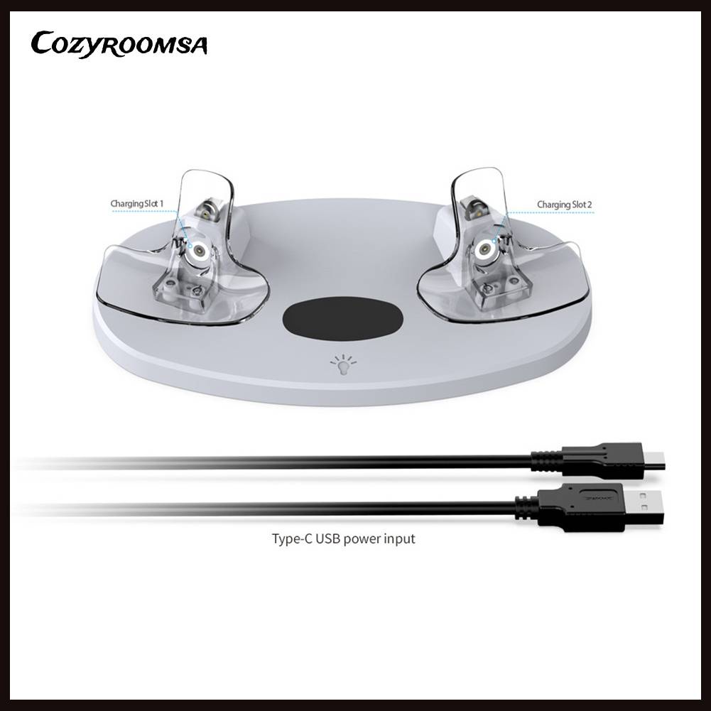 Đế Sạc Đứng Từ Tính RGB Type-C Cho PS VR2