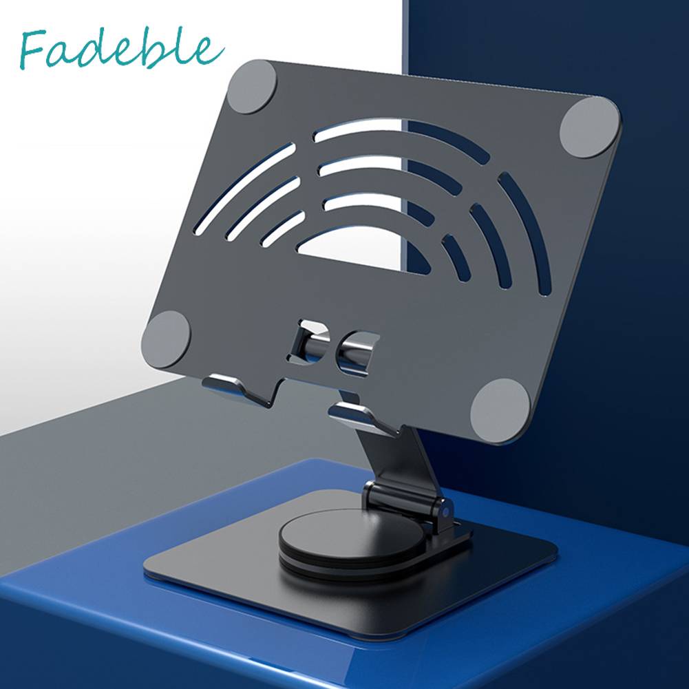 Giá Đỡ Điện Thoại / Máy Tính Bảng Bằng Hợp Kim Nhôm Xoay 360 Độ Để Bàn