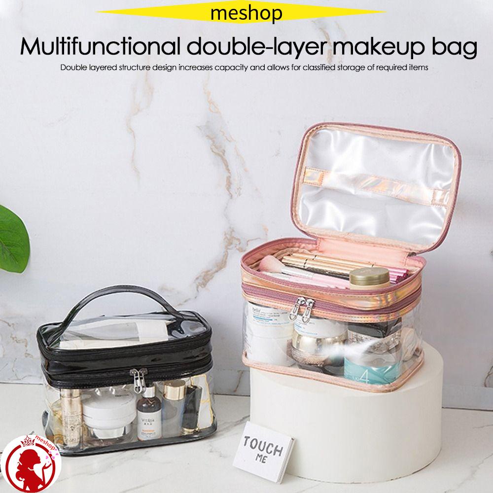 Túi Đựng Mỹ Phẩm Trong Suốt Chống Thấm Nước Cỡ Lớn Tiện Dụng