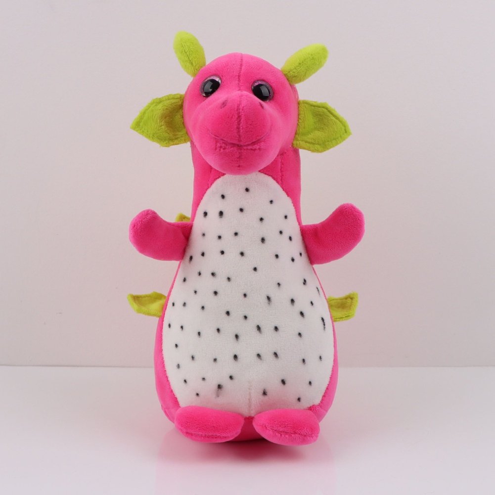 1 Thú Nhồi Bông Hình Con Rồng Kích Thước 23cm Mềm Mại Dùng Làm Quà Giáng Sinh