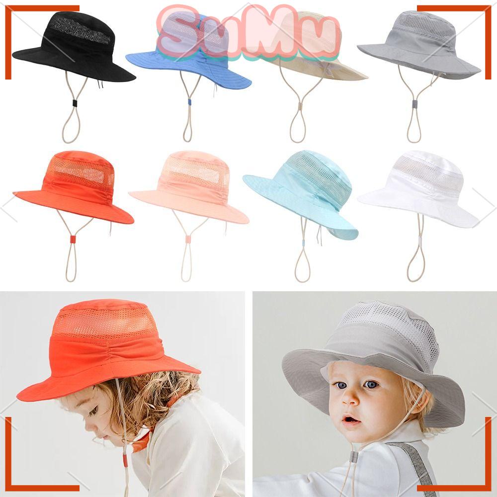 Nón Tai Bèo Rộng Vành Chống Tia UV Có Thể Gấp Gọn Tiện Dụng Cho Bé