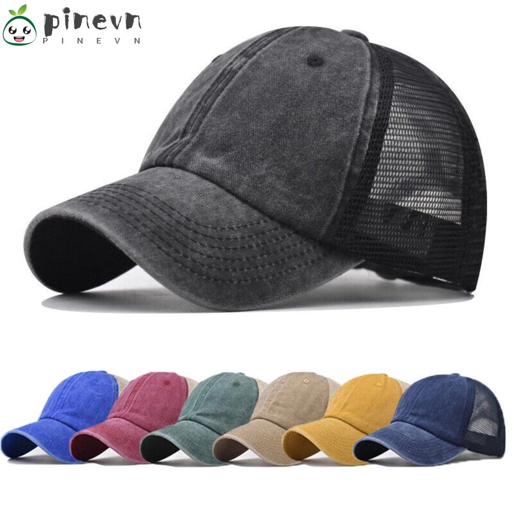 Mũ Lưỡi Trai Phối Lưới Phong Cách Hip Hop