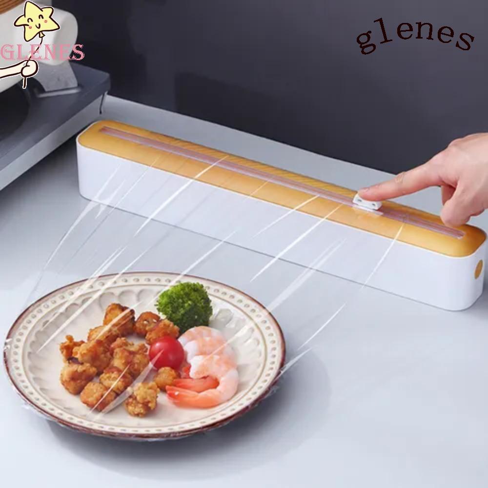 Hộp Nhựa Đựng Màng Bọc Thực Phẩm Có Cốc Hút Tiện Dụng Cho Nhà Bếp