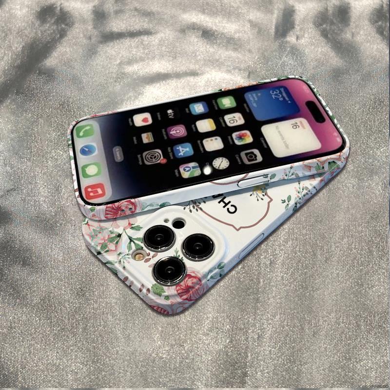 Ốp Điện Thoại Chống Sốc Họa Tiết Hoa Cúc Nền Trắng Cho Iphone 1211 6In Plus 1378 14pro max