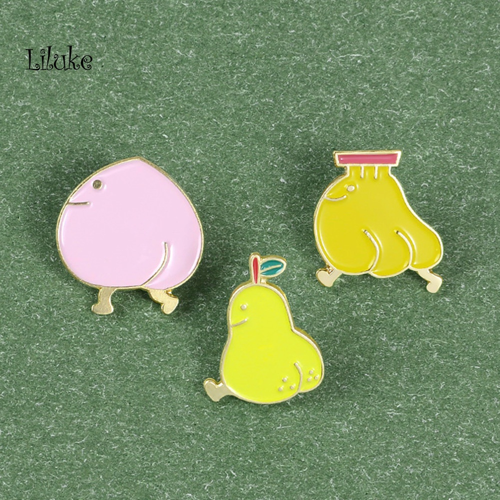 Ghim Cài Áo Hình Trái Cây Thời Trang Xinh Xắn