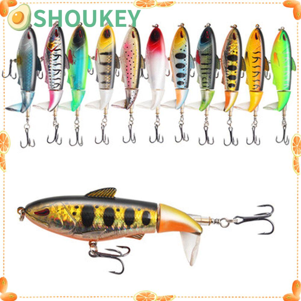 Mồi Câu Cá Giả 2 Đoạn Có Thể Xoay SHOUKEY