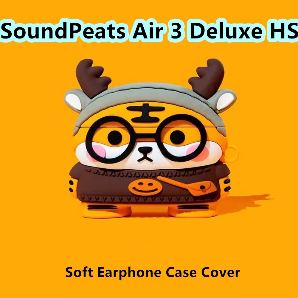 Vỏ Bảo Vệ Hộp Sạc Tai Nghe SoundPeats Air 3 Deluxe HS Hình Hoạt Hình