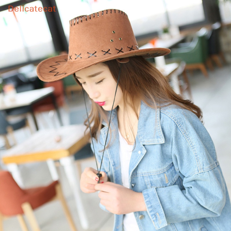 Mũ Cao Bồi Vành Cong Che Nắng Hóa Trang Tiệc Sinh Nhật Cho Bé