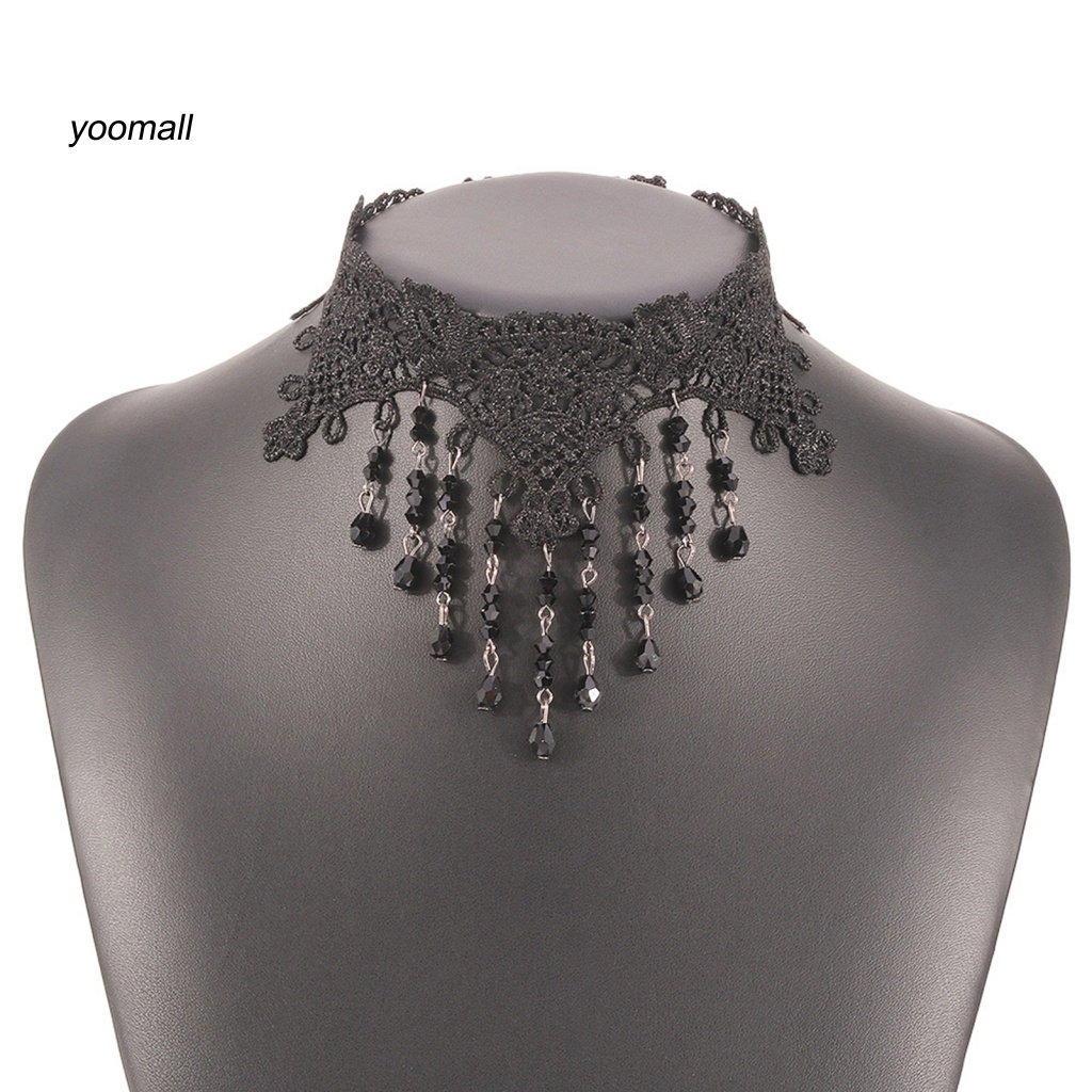 Vòng Cổ Đính Đá Phong Cách Halloween Cho Nữ