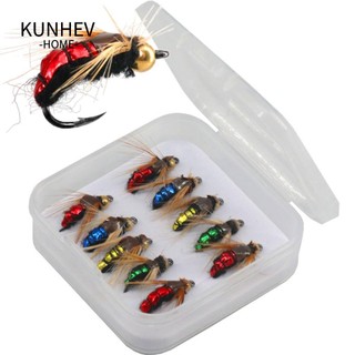 Kunhev mồi câu cá giả hình côn trùng độc đáo