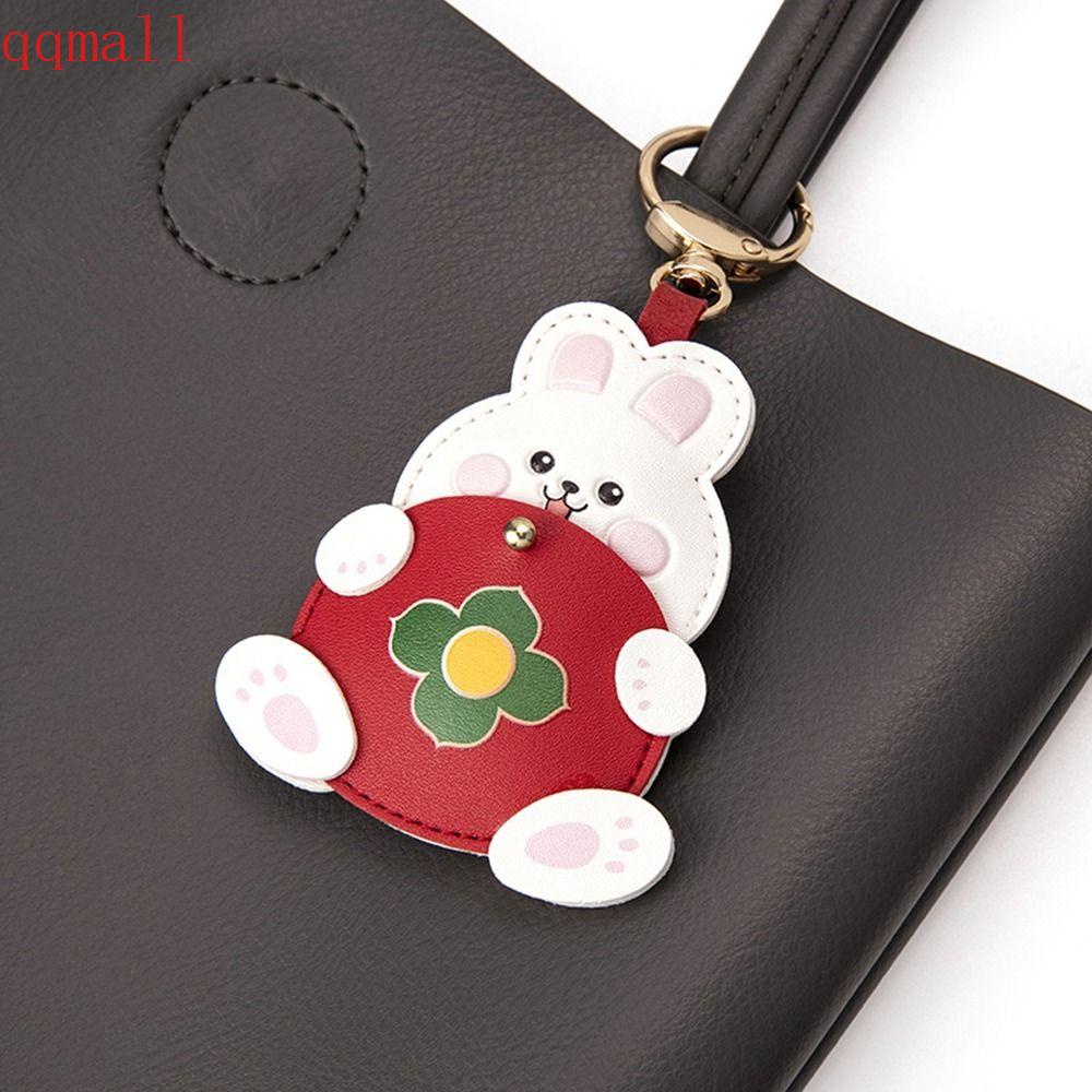 Qqmall Móc Chìa Khóa / Túi Xách / Xe Buýt / Thẻ Truy Cập Tự Làm Bằng Da Hình Thỏ / Mèo Chống Thất