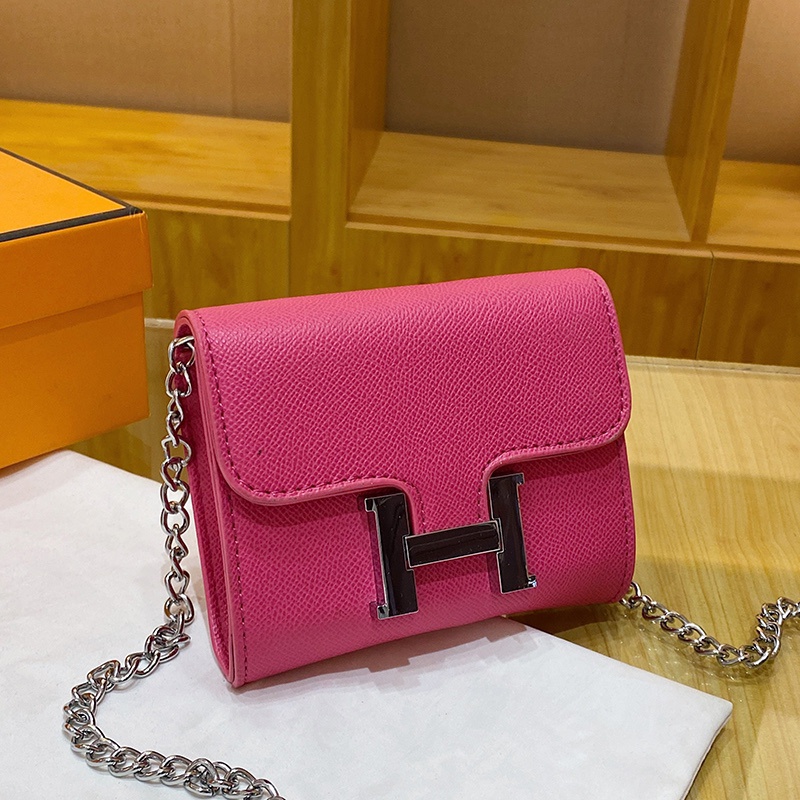 Túi Đeo Chéo HM 2023 Dáng Vuông Mini Màu Trơn Đơn Giản Sang Trọng