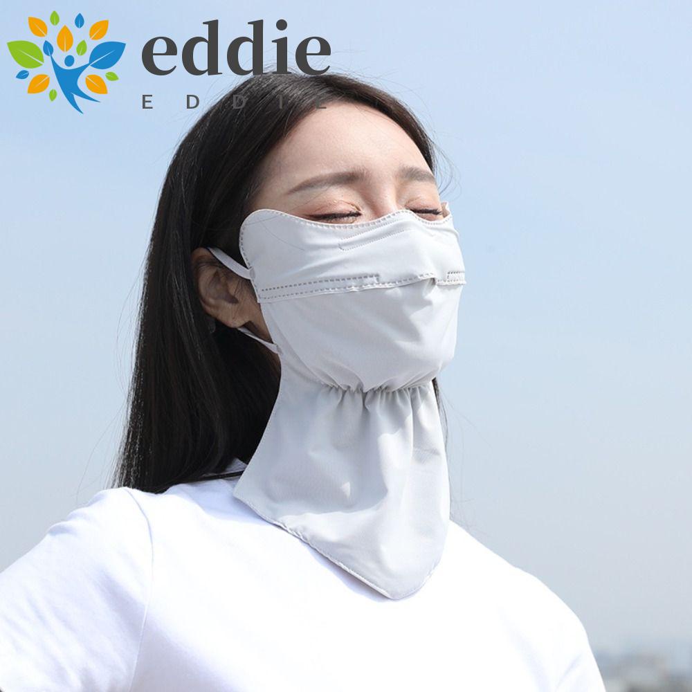 Khẩu Trang Chống Nắng Bằng Lụa Lạnh Thoáng Khí Màu Sắc Trơn 26Eddie Dành Cho Nữ